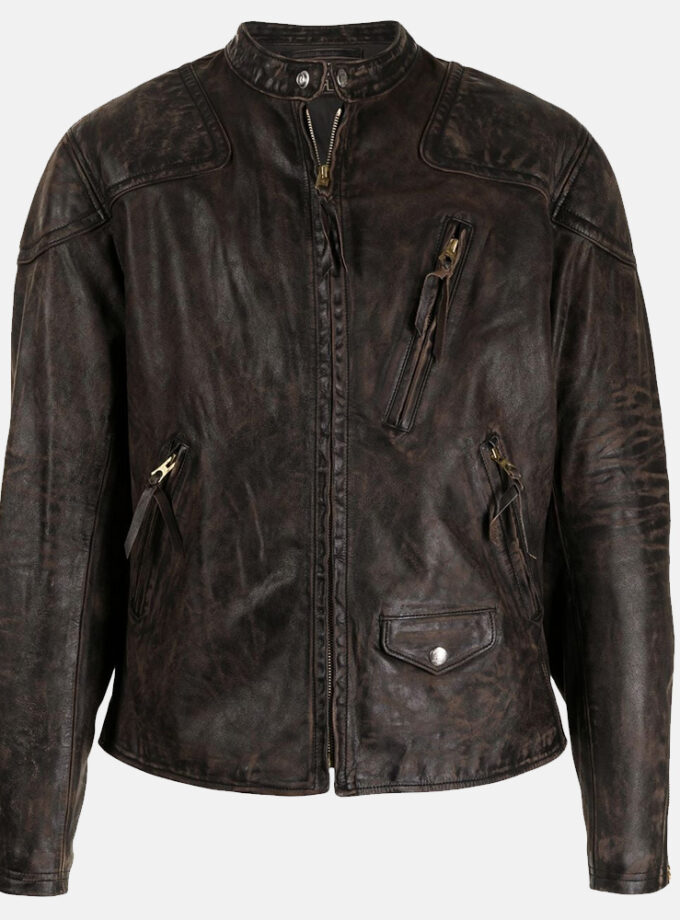 Watts Leather Biker Jacket